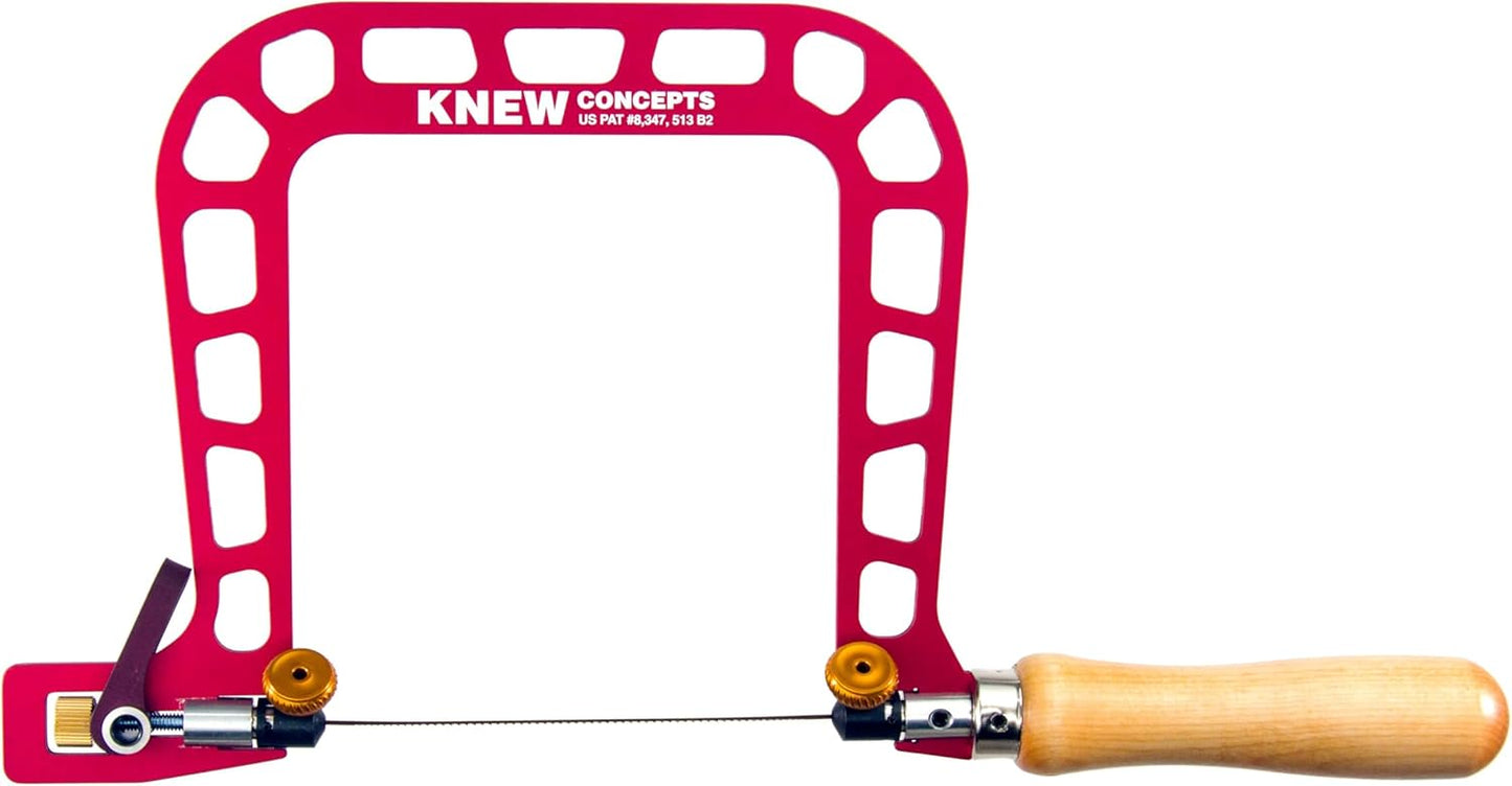 Knew Concepts 5” Mk.III Fret Saw With Lever Tension And Swivel Blade Clamps
