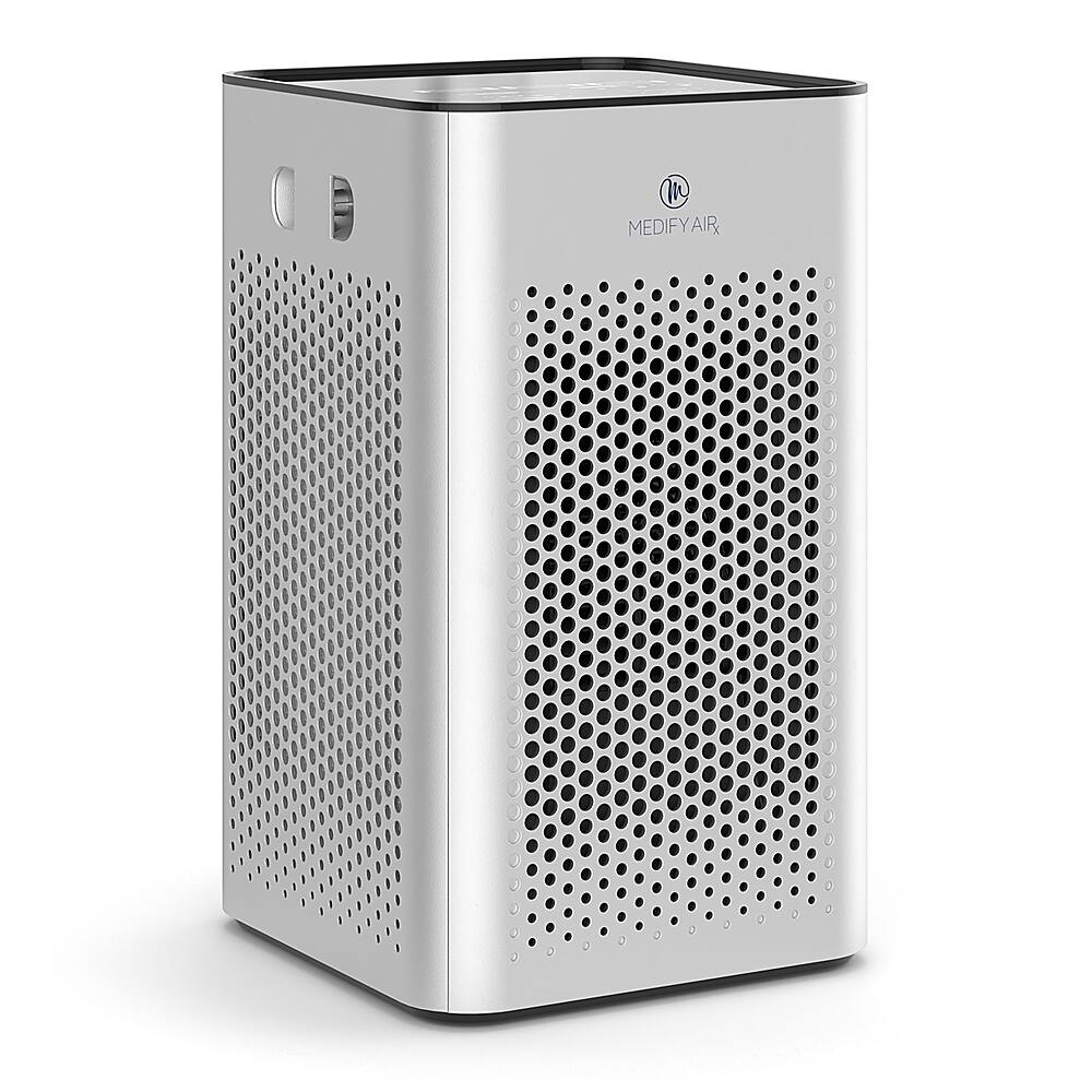 Medify Air - Medify MA-25 500 Sq. Ft. Portable Air Purifier with True HEPA H13 Filter - Silver