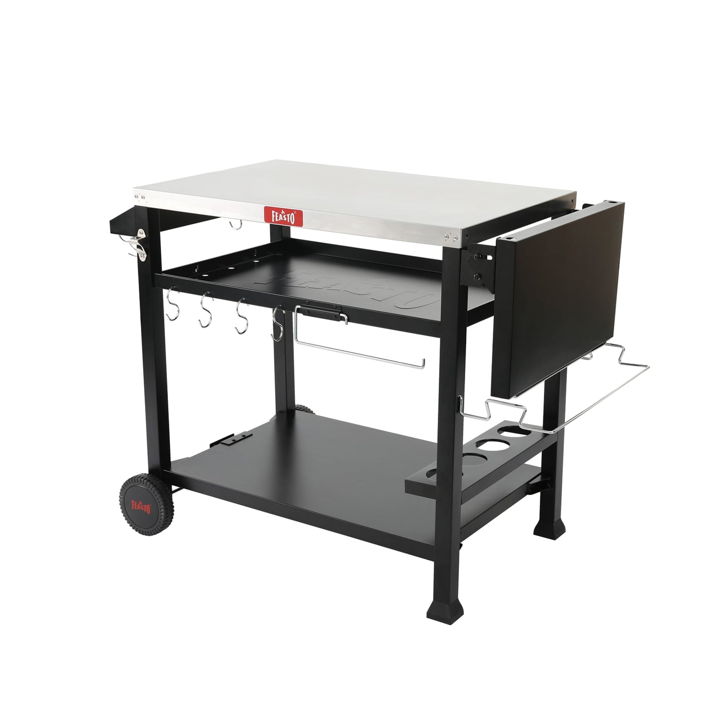 Feasto 845001L Stainless Steel Grill Cart 845001L