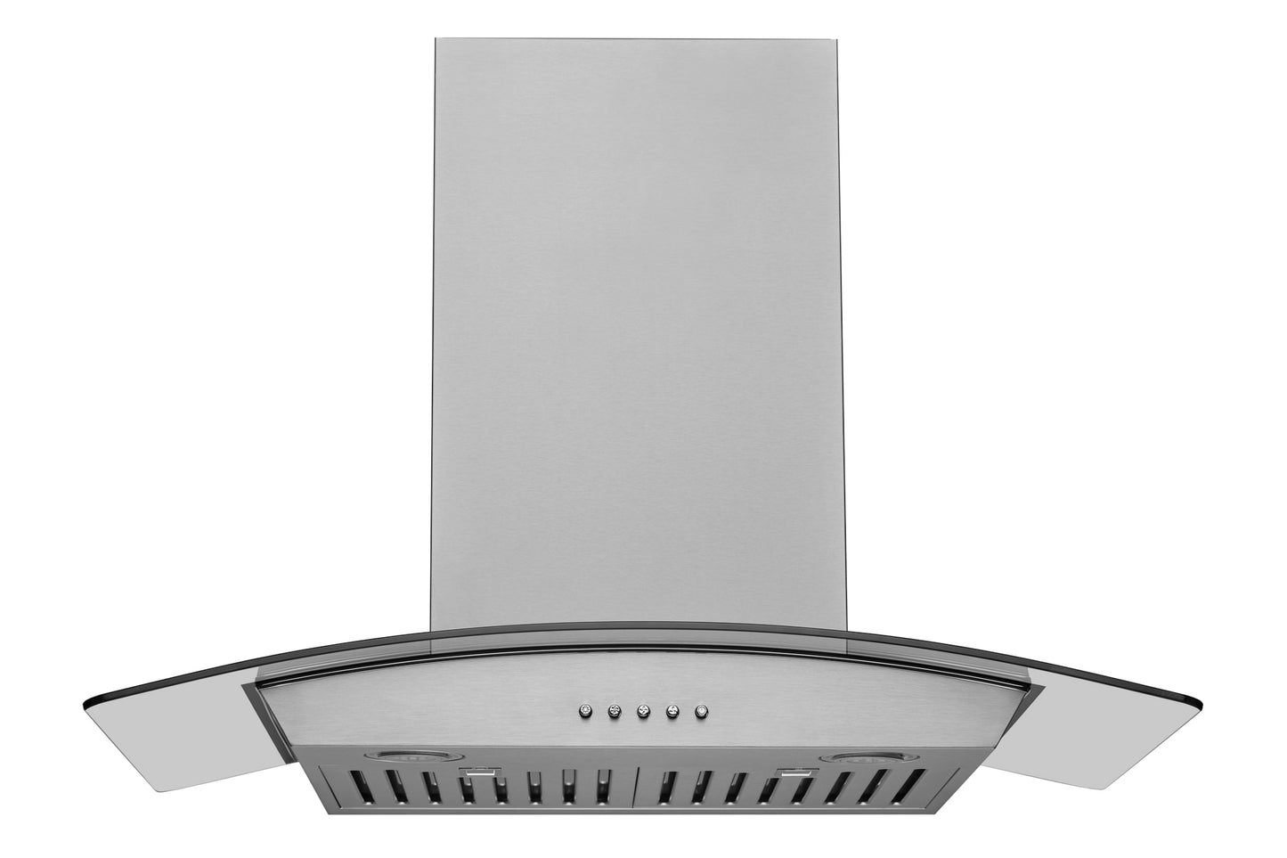 Hauslane 30 inch Convertible 450.0-CFM Stainless steel Wall-Mounted Range Hood