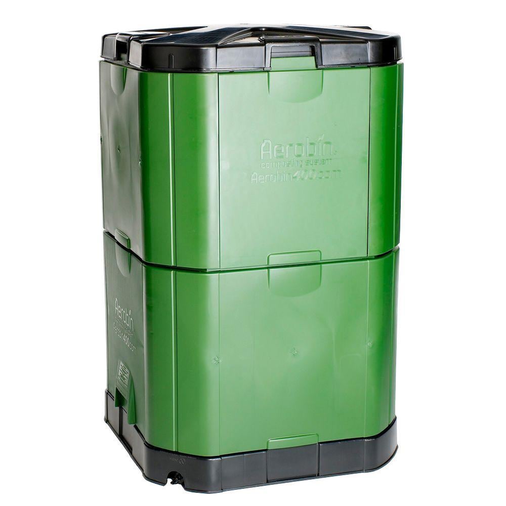 Exaco 113 Plastic Stationary Bin Composter AEROBIN 400