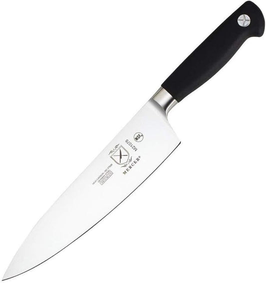 Mercer Culinary M21078 Genesis 8-Inch Short Bolster Chef's Knife,Black