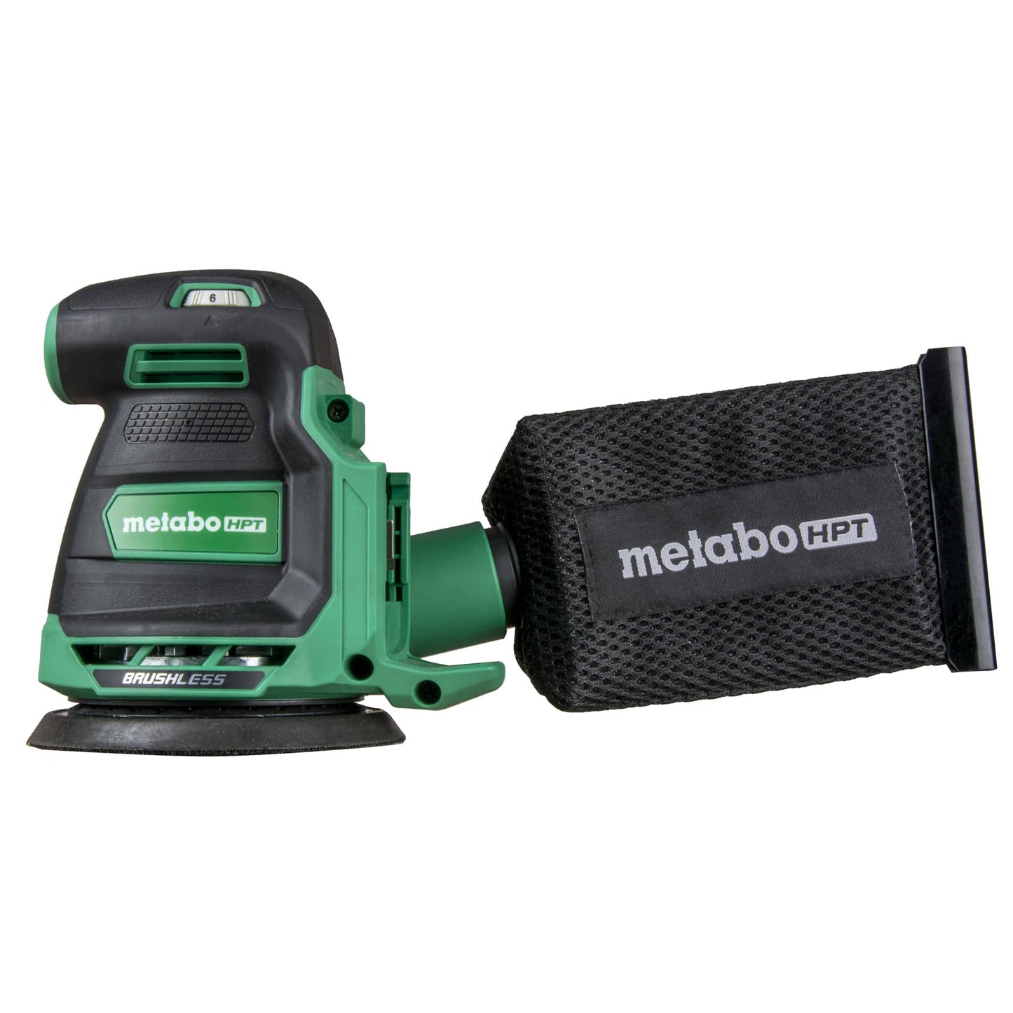 Metabo HPT 18-Volt Brushless Cordless Random Orbital Sander with Dust Management (Bare Tool) SV1813DAQ4M