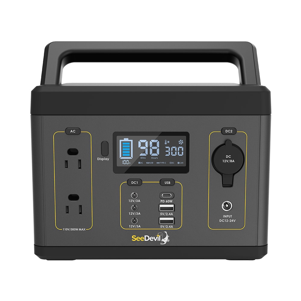 SeeDevil SD-Power Station 300 -Watts Portable Power Station