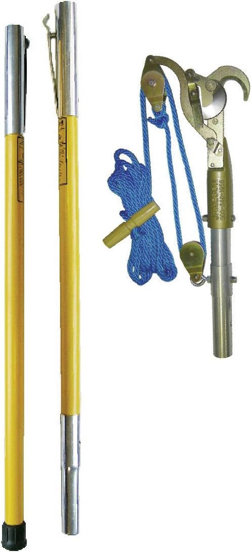 Jameson FG-6PKG-3 FG-Series Tree Pruner with Two 6-Foot Fiberglass Poles