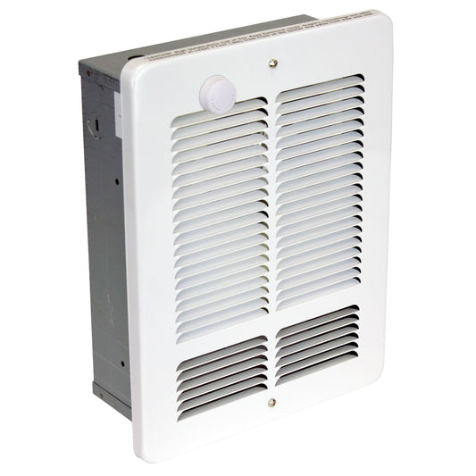 KING Up to 1500-Watt 120-Volt Fan Heater (10.375-in L x 13.625-in H Grille) W1215-T-W