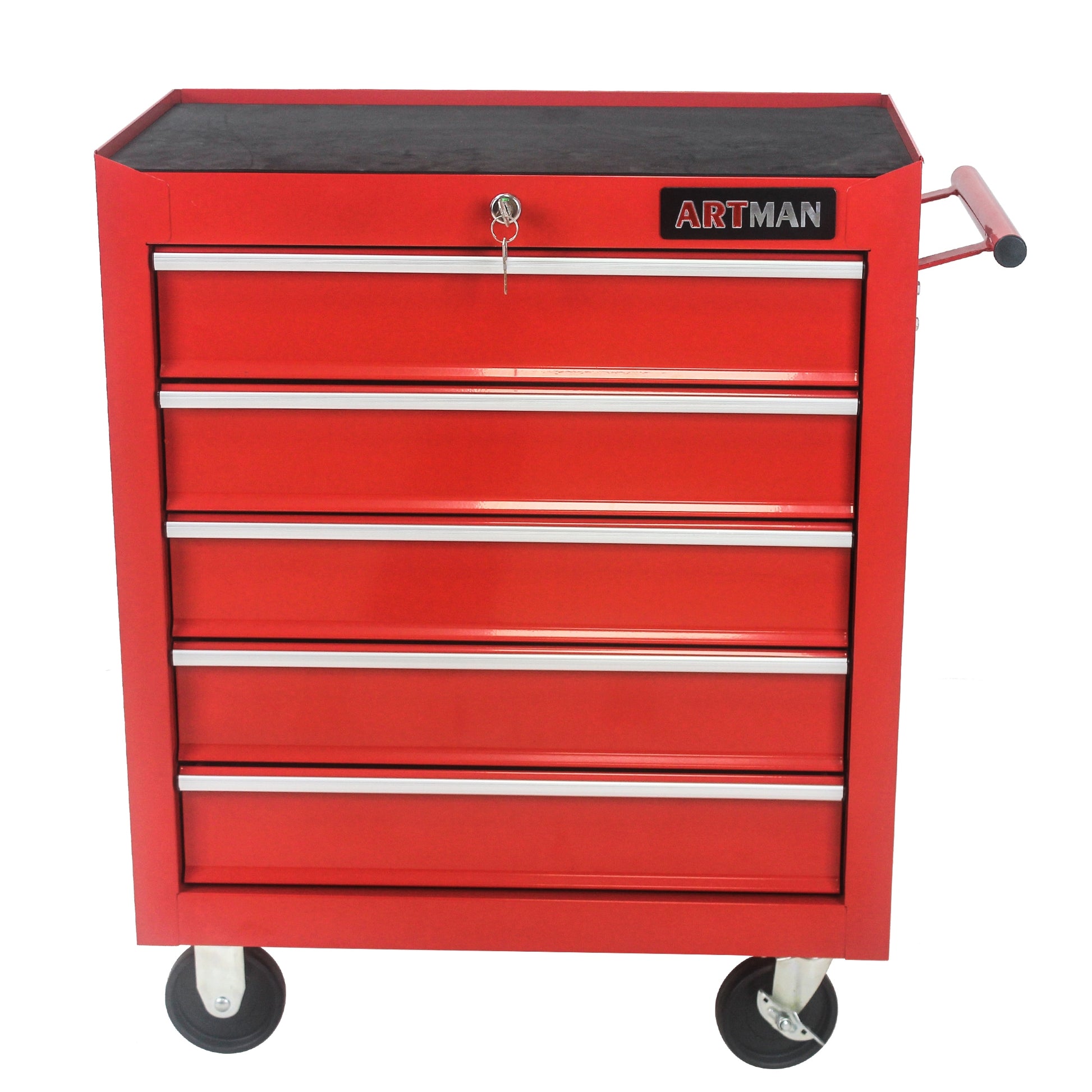 Xspracer 1000 Series 13-in W x 29-in H 5 -Drawer Steel Rolling Tool Cabinet ( Red )