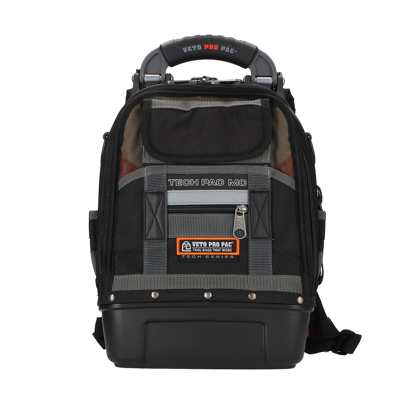Veto Pro Pac TECH PAC MC Original Nylon 12-in W x 9-in D x 17-in L Zippered Backpack