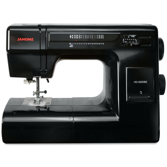 Janome  HD3000BE Black Edition Heavy Duty Mechanical Sewing and Quilting Machine
