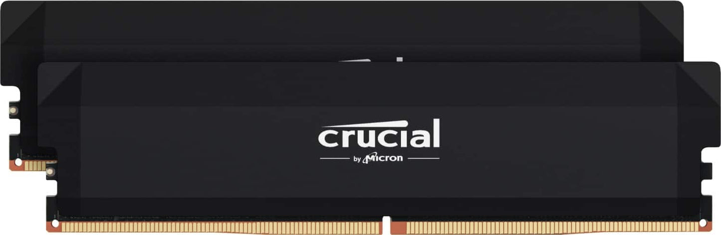 Crucial - Pro Overclocking 32GB (2x16GB) DDR5 6000MHz C36 UDIMM Desktop Memory - Black